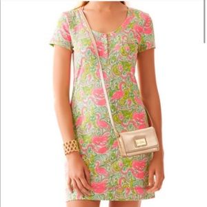 Lilly Pulitzer Britton Shirt Sleeve Henley Dress